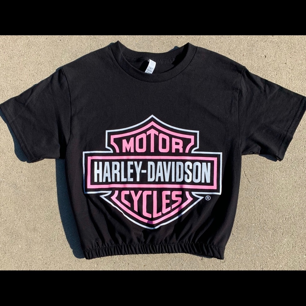 Harley Davidson crop top